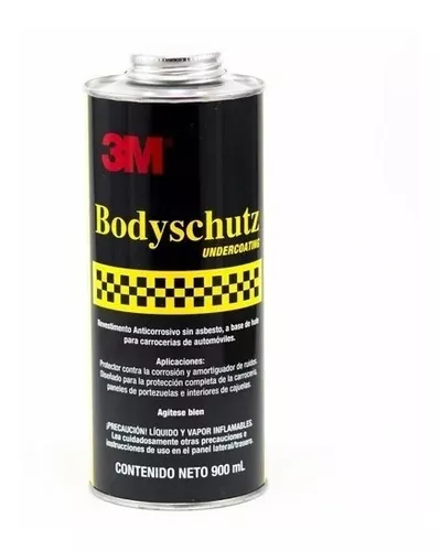 3M RECUBRIMIENTO BODYSCHUTZ ANTICORROSIVO P/CARROCERÍA 900ML (MS900009830) (H)
