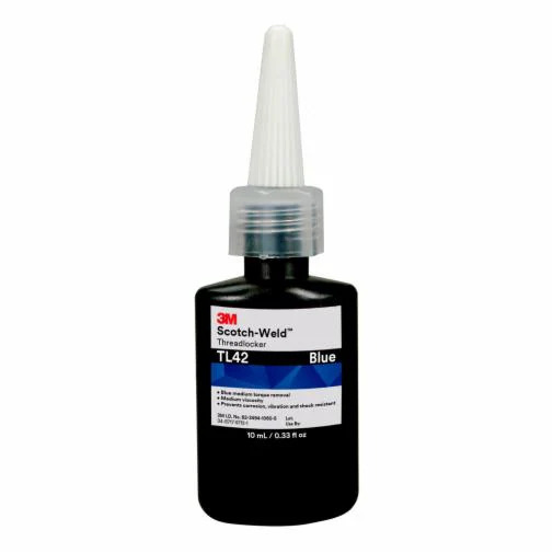 3M ADHESIVO LÍQUIDO P/FIJAR TORNILLOS AZUL 10ML (TL42)(H)