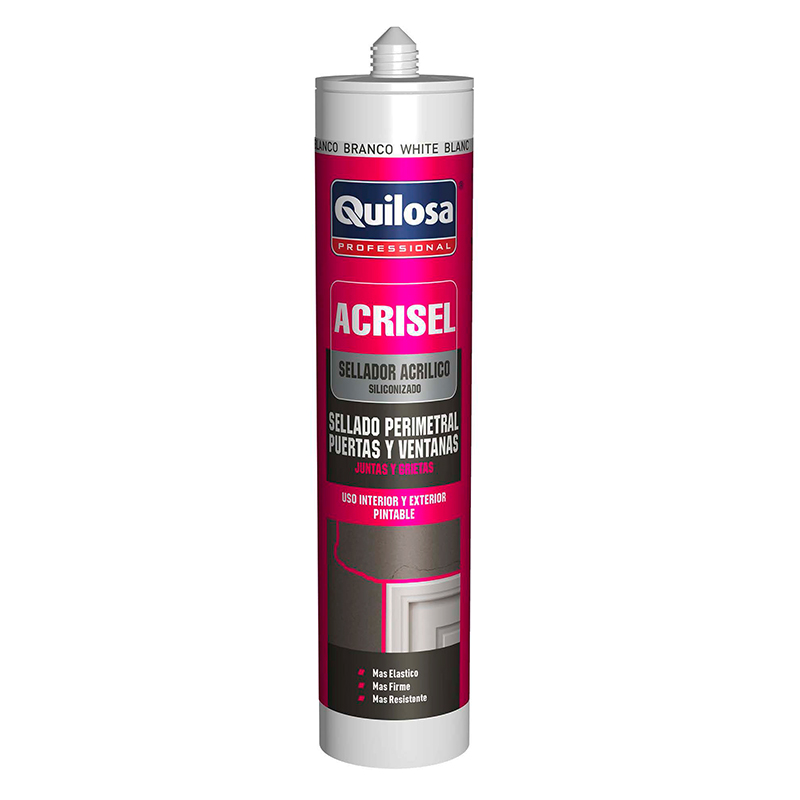 ACRISEL QUILOSA ACRÍLICO SILICONIZADO BLANCO 300ML