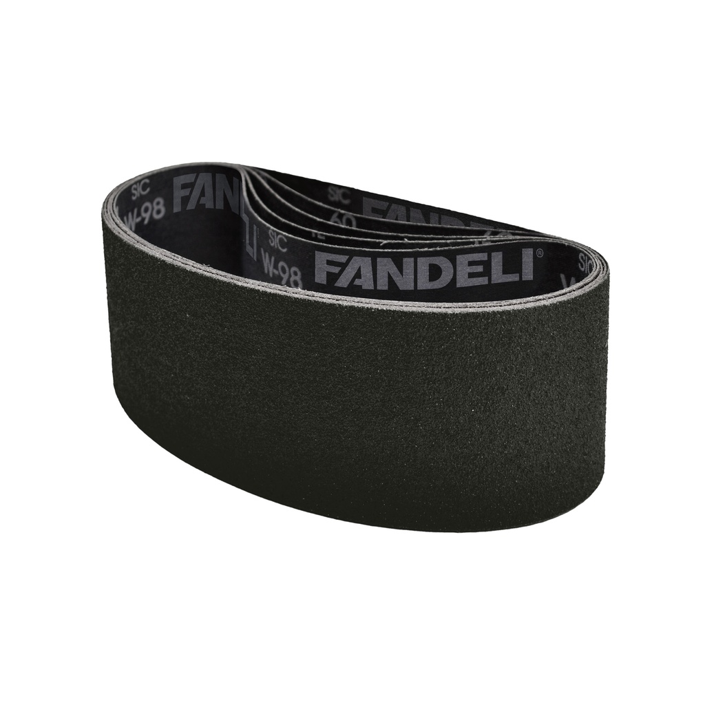 PAQUETE C/5 PIEZAS BANDA OXALUM FANDELI 3" x 21" GRANO 60 P/VIDRIO (03988) 