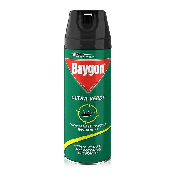BAYGON ULTRA VERDE AEROSOL CHICO 285ML (0395)