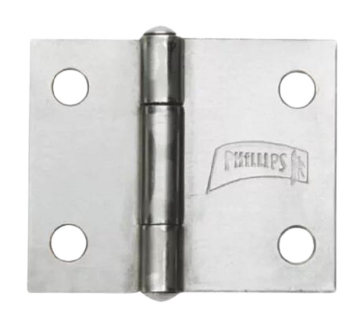 BISAGRA PHILLIPS 1" ACERO C/TORNILLO C/20PZ (MX1343)(H)