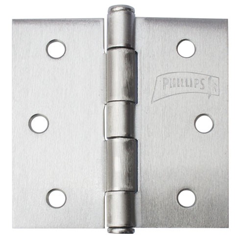 BISAGRA 830 ST PHILLIPS 3"x3" ACERO (GRANEL) C/10PZ (MX224)(H)
