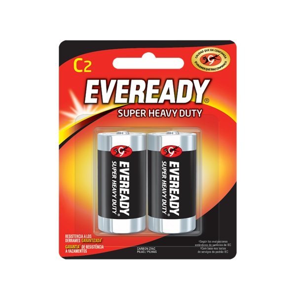 BLISTER C/2 PILAS "C" EVEREADY  (H)