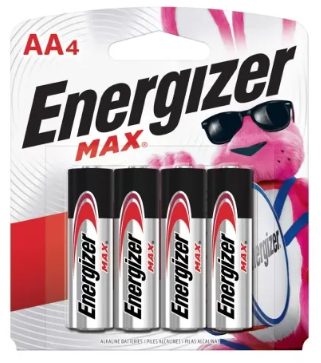 BLISTER C/4 PILAS AA ENERGIZER BP4 $14.73PZ (H) 