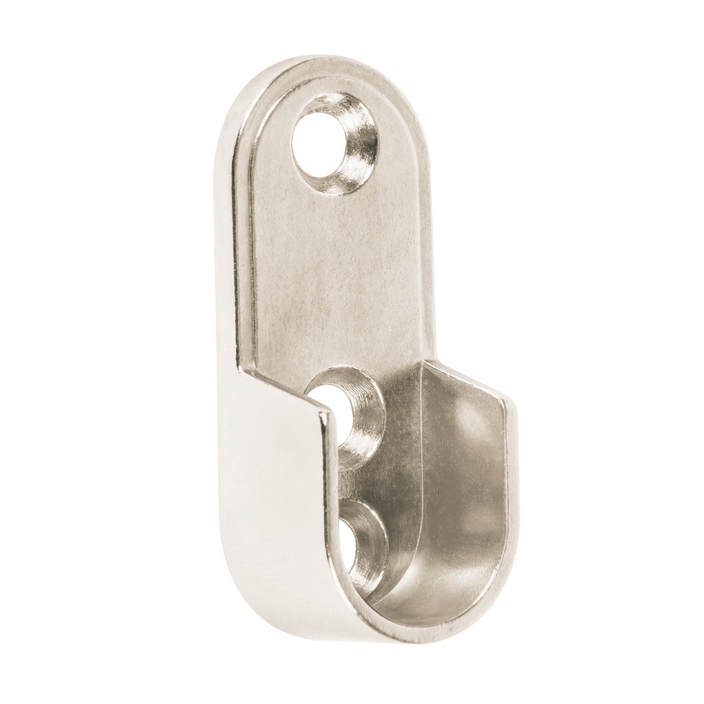 BRIDA HANDY CROMO P/TUBO OVALADO  C/TORNILLO C/50PZ (4324) (E)