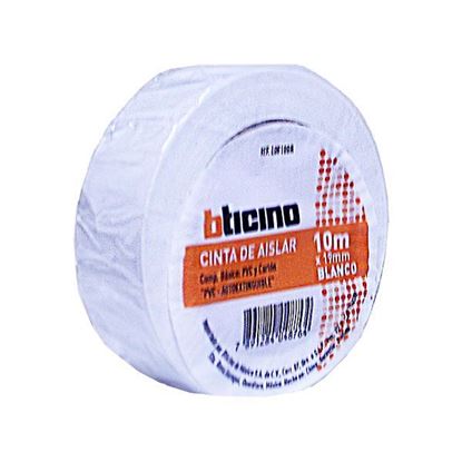 BTICINO CINTA AISLANTE BLANCA 19MM X 10M (E)