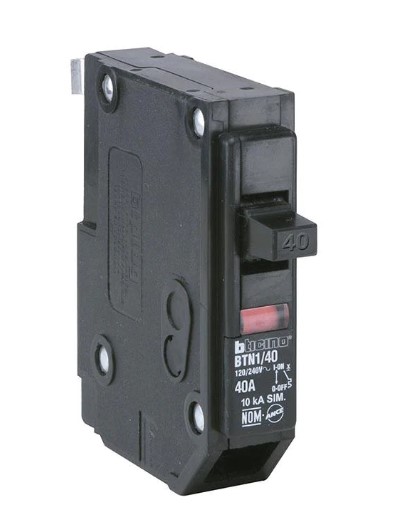 BTICINO PASTILLA TERMOMAGNÉTICA 1x40A (BTN1/40) (E)