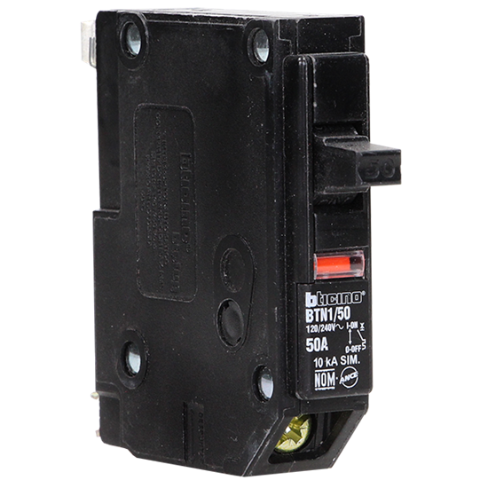 BTICINO PASTILLA TERMOMAGNÉTICA 1x50A (BTN1/50) (E)