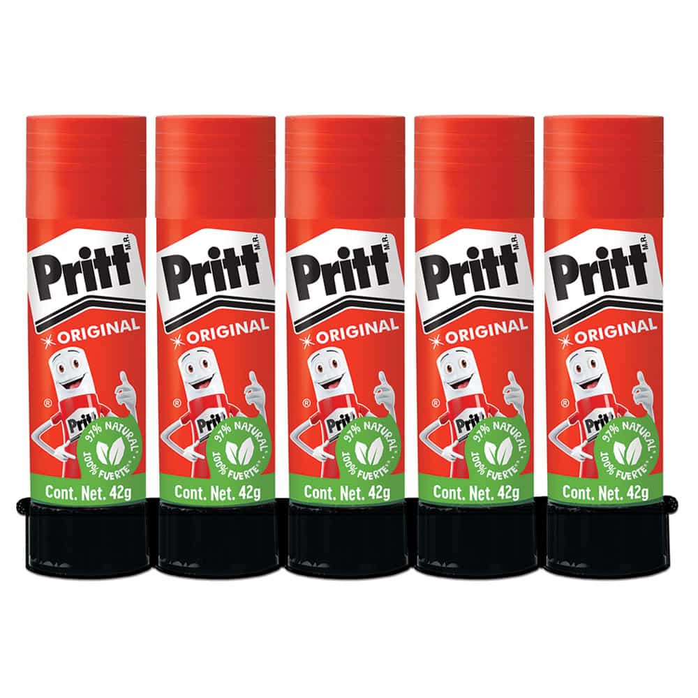 C/5 LÁPIZ ADHESIVO PRITT 42G $40.19XPIEZA (H)