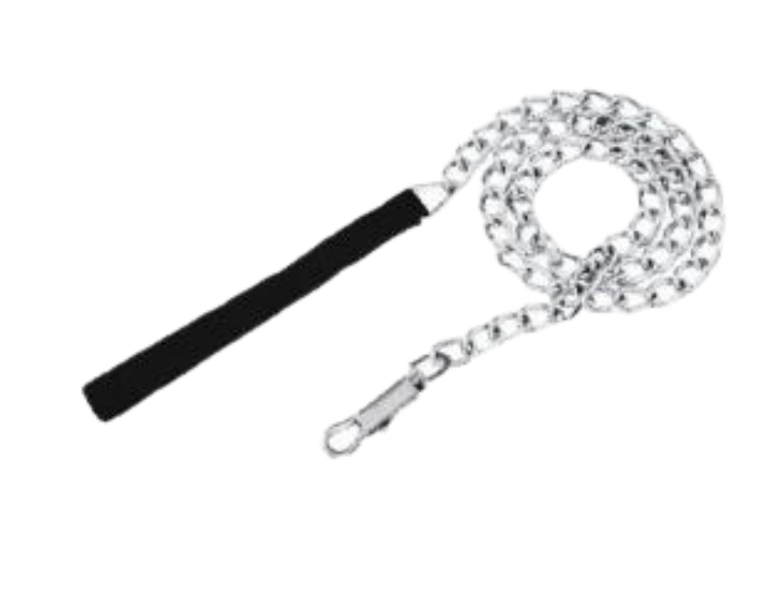 AKSI CADENA P/PERRO CROMADA NEGRO 2.5MM X 1.20M (113506)