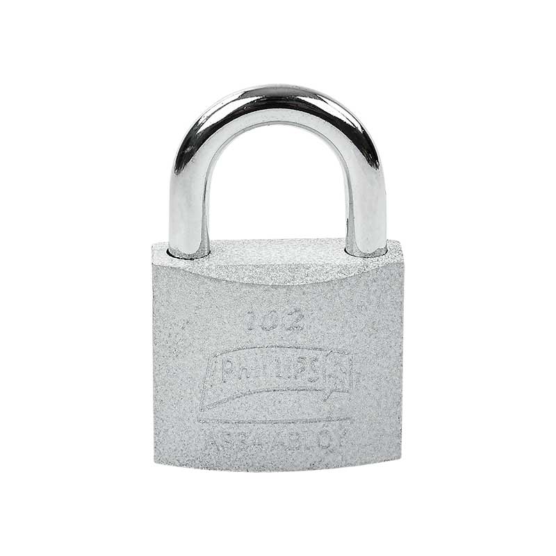 CANDADO PHILLIPS 102 GANCHO CORTO HIERRO (MX3398)(H)