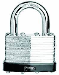 CANDADO PHILLIPS LAM-40 LAMINADO BLISTER (MX2499)(H)