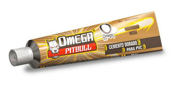 CEMENTO DORADO OMEGA P/PVC 50GR