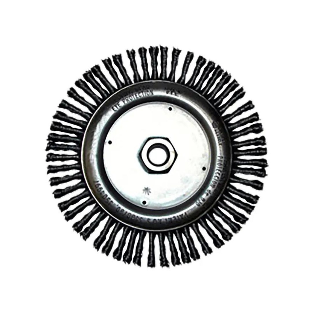 CEPILLO CIRCULAR AUSTROMEX TRENZADO DELGADO 7"X1/4" (985)