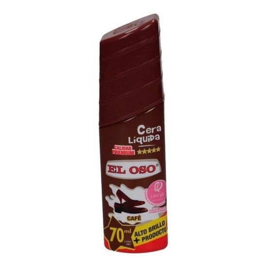CERA LÍQUIDA OSO CAFÉ 70ML (8501A)