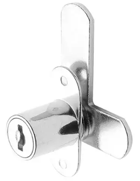 CERRADURA PHILLIPS 120 NÍQUEL P/MUEBLE (MX2425)(H)