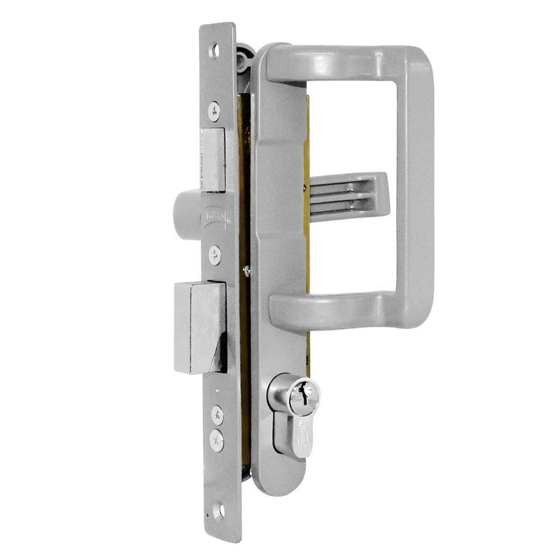 CERRADURA PHILLIPS 3065 JALADERA-MANIJA NATURAL P/ALUMINIO (MX2464)(H)