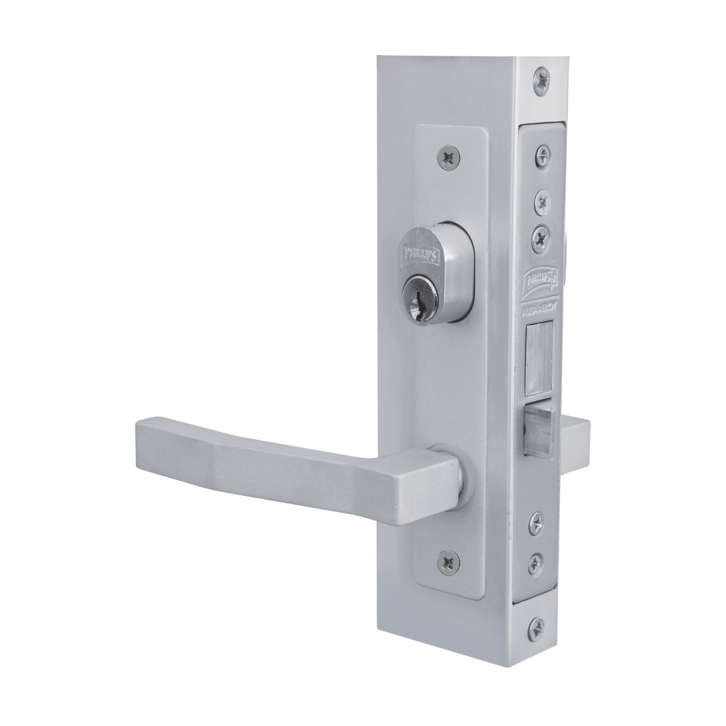 CERRADURA PHILLIPS 550 MANIJA-MANIJA DORADO P/PUERTA ABATIBLE (MX586)(H)
