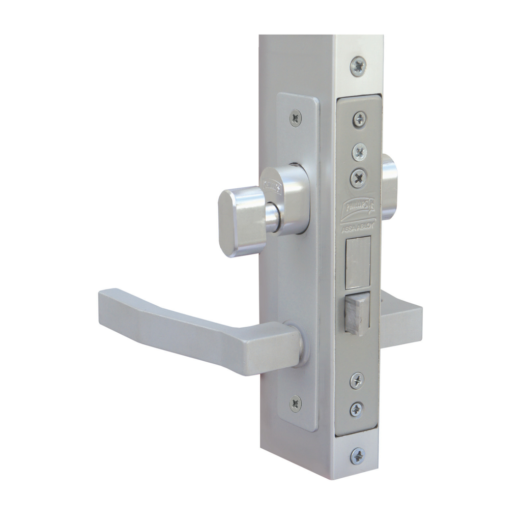 CERRADURA PHILLIPS 555 MARIPOSA-CILINDRO NATURAL P/PUERTA ABATIBLE (MX59)(H)