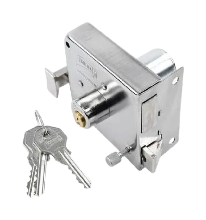 CERRADURA PHILLIPS 715 INSTAFÁCIL DERECHA CROMO SOBREPONER (MX3586)