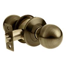 CERRADURA YALE ESFERA RECÁMARA LATÓN ANTIGUO (MX81699)