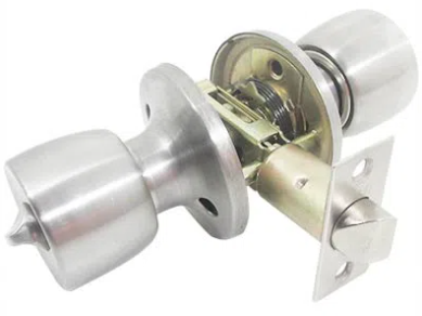 CERRADURA YALE TULIP BAÑO CROMO MATE (MX80165)