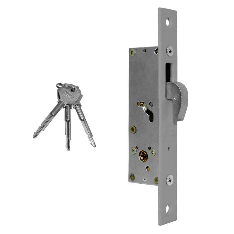 CERRADURA PHILLIPS X-455 DURANODIK LLAVE TETRA P/PUERTA CORREDIZA (MX1249)(H)