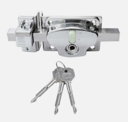 CERRADURA PHILLIPS X-900 MAX FIJA CROMO TETRA LLAVE SOBREPONER (MX3333)(H)