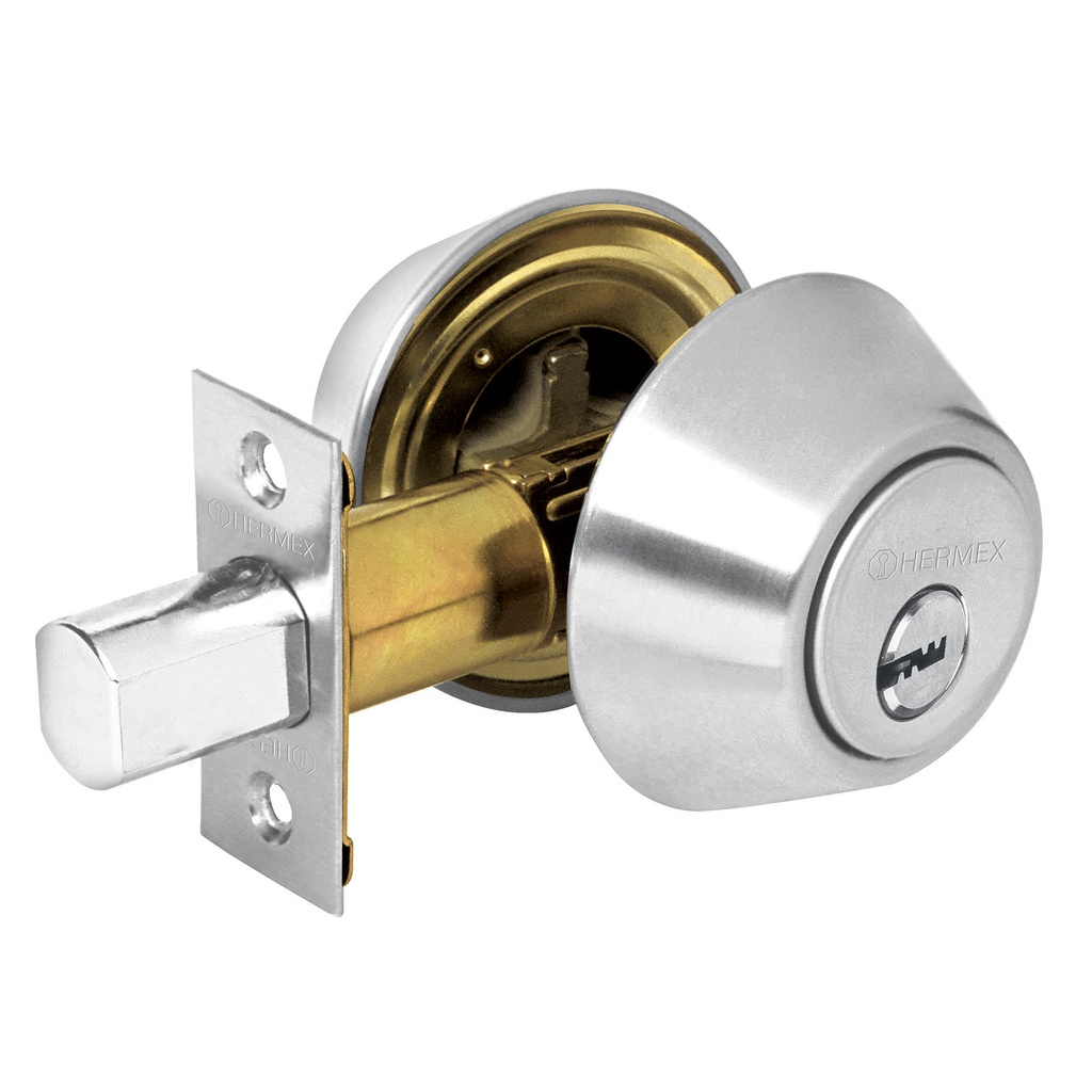 CERROJO PHILLIPS B262P LLAVE-LLAVE CROMO MATE BLISTER (MX81216)