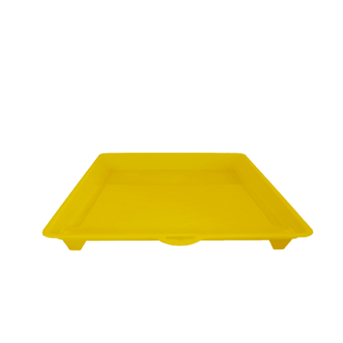 CHAROLA PERFECT DE PLÁSTICO AMARILLA