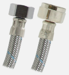 COFLEX MANGUERA ACERO BÁSICO P/SANITARIO 1/2"FIP x 7/8"FIP 50CM (LS-A50)