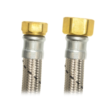 COFLEX MANGUERA ACERO P/BOILER 1/2"FIP x 3/4"FIP 40CM (AB-D40)