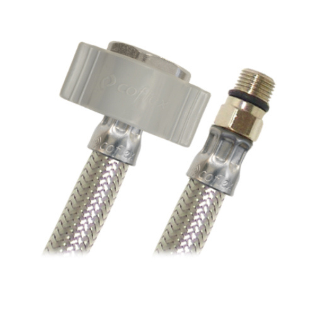 COFLEX MANGUERA ACERO P/MONOMANDO 1/2" F.I.P. x M10 60CM (AL-M60)