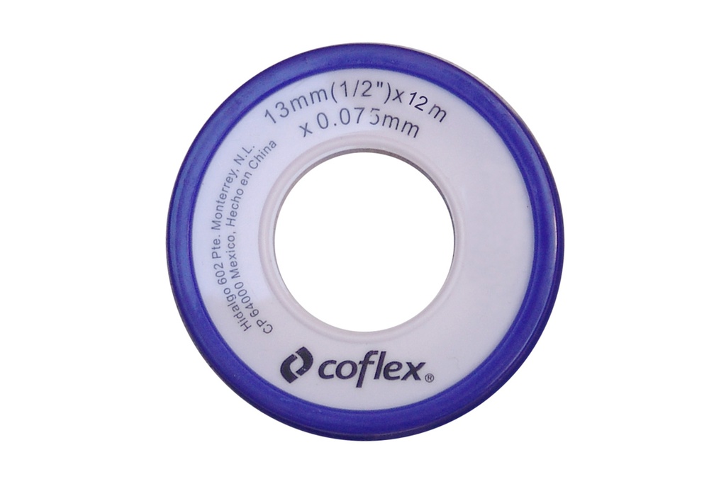 COFLEX CINTA TEFLÓN 1/2" X 12M (WT12-120)
