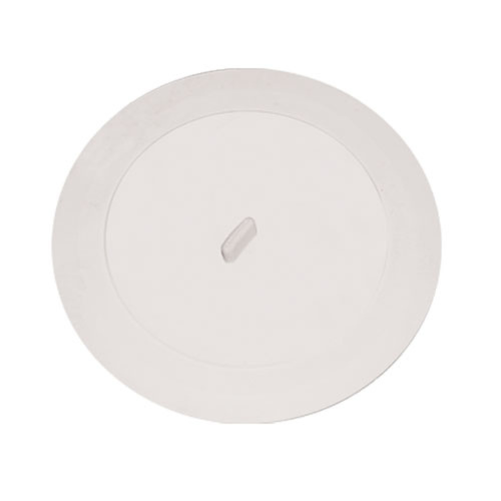 COFLEX TAPÓN PLANO UNIVERSAL DE HULE BLANCO P/COLADERA (PC-B100)