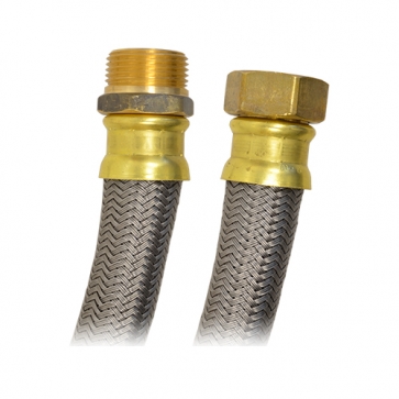 COFLEX MANGUERA VINILO P/HIDRO 1"NPT X 1"FIP 65CM (VN-A65)