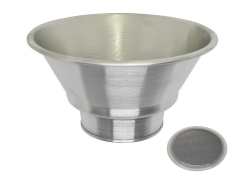 COLADOR ALUMINIO FRASA C/MALLA (CPF) (H)