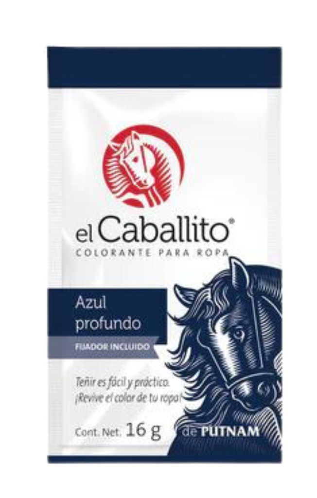 COLORANTE CABALLITO AZUL PROFUNDO 16GR (PZ035)(H)