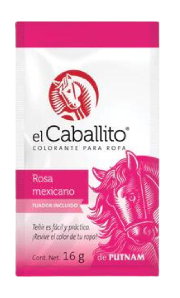 COLORANTE CABALLITO ROSA MEXICANO 16GR (PZ031)(H)
