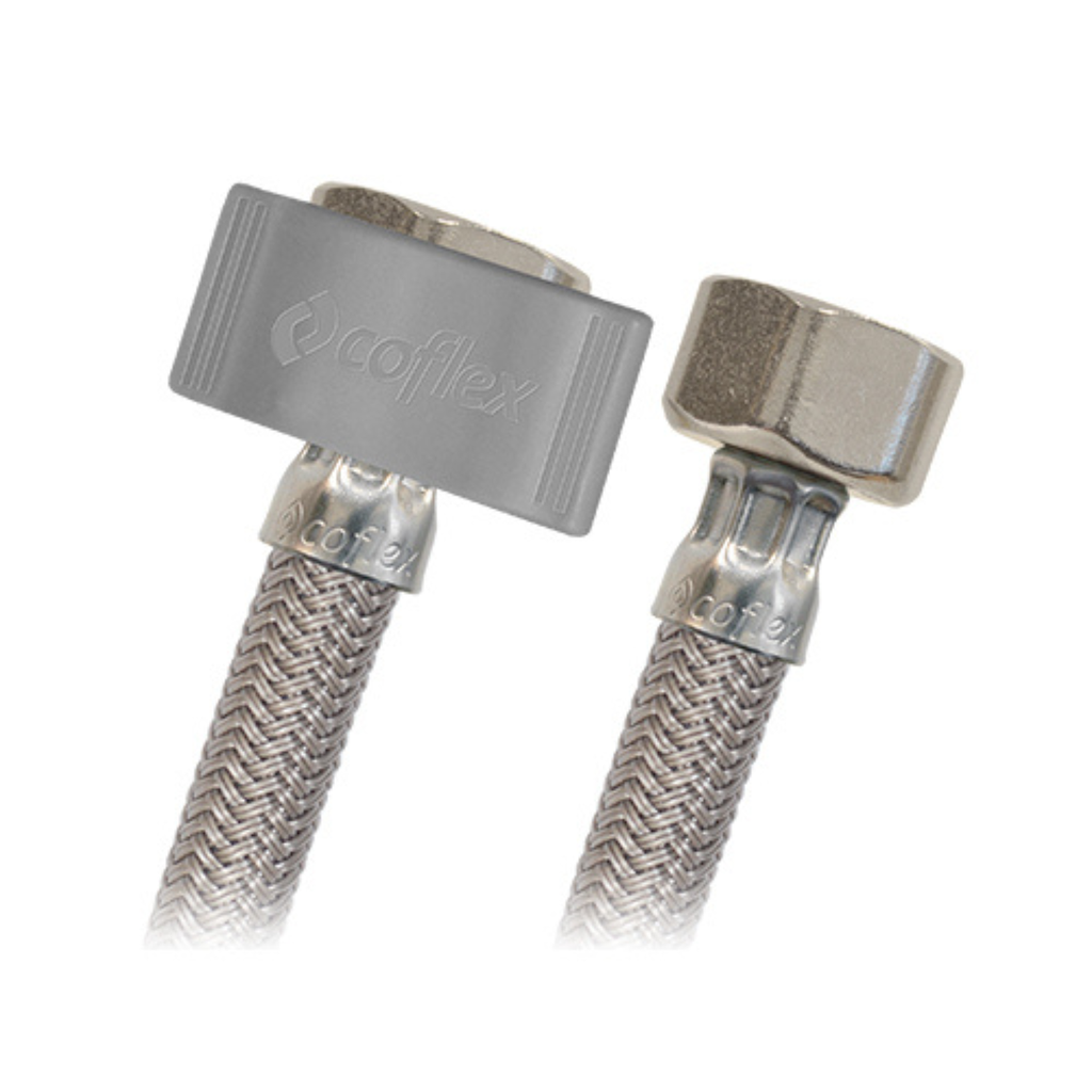 COFLEX MANGUERA VINILO P/LAVABO-FREGADERO 1/2" F.I.P. x 1/2" F.I.P. 1M (VL-A100)