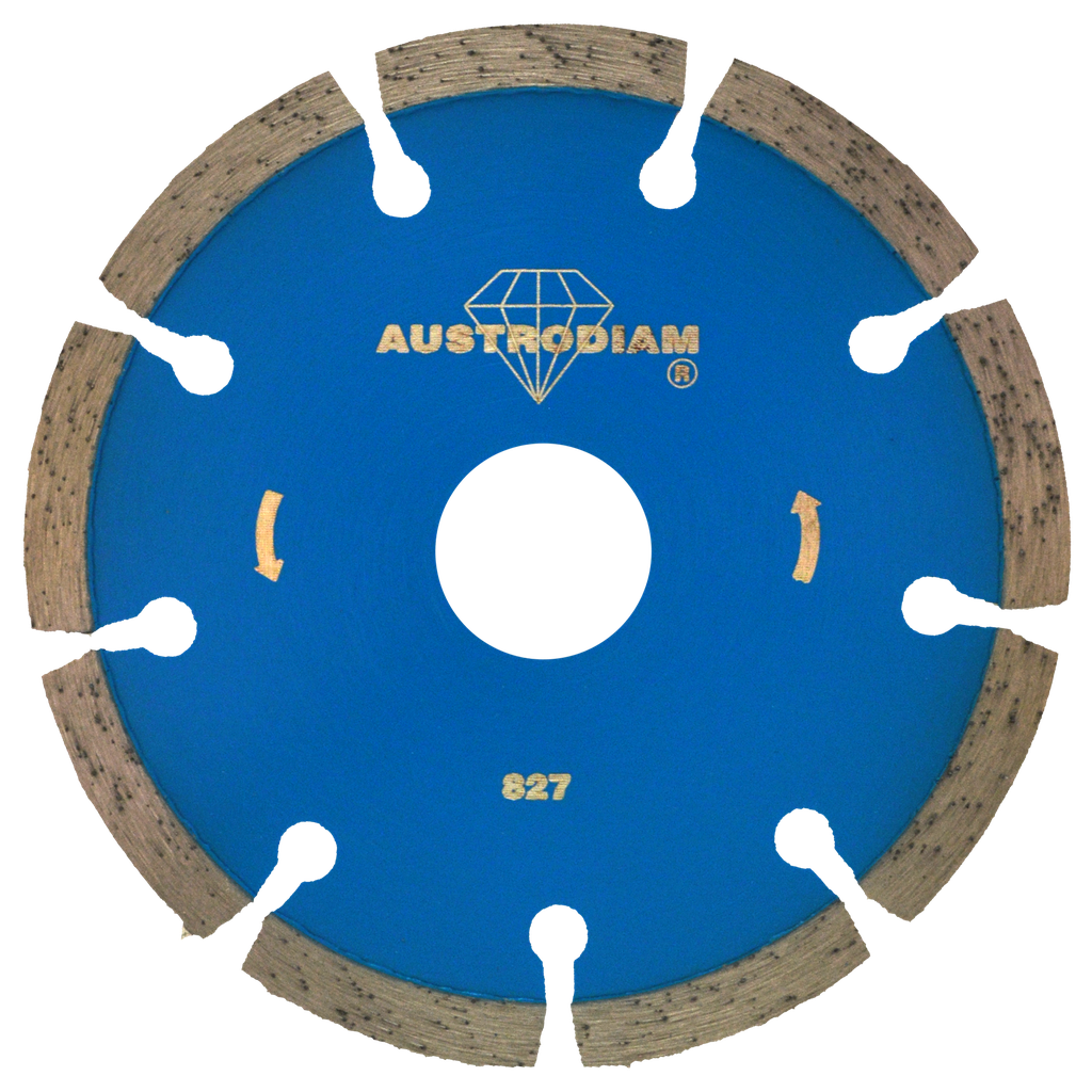 DISCO DIAMANTE AUSTROMEX RIN SEGMENTADO USO GENERAL 4-1/2" BRONCE (827)(H)