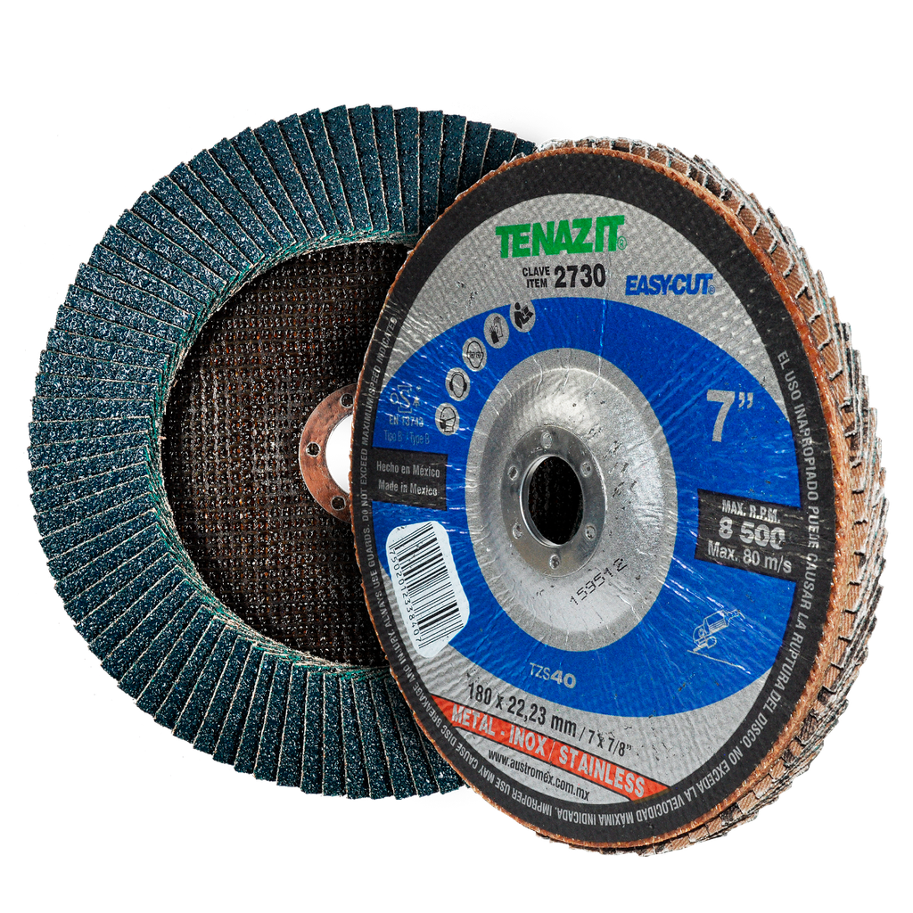 DISCO LAMINADO AUSTROMEX EASY CUT 7" GRANO 40 (2730)(H)