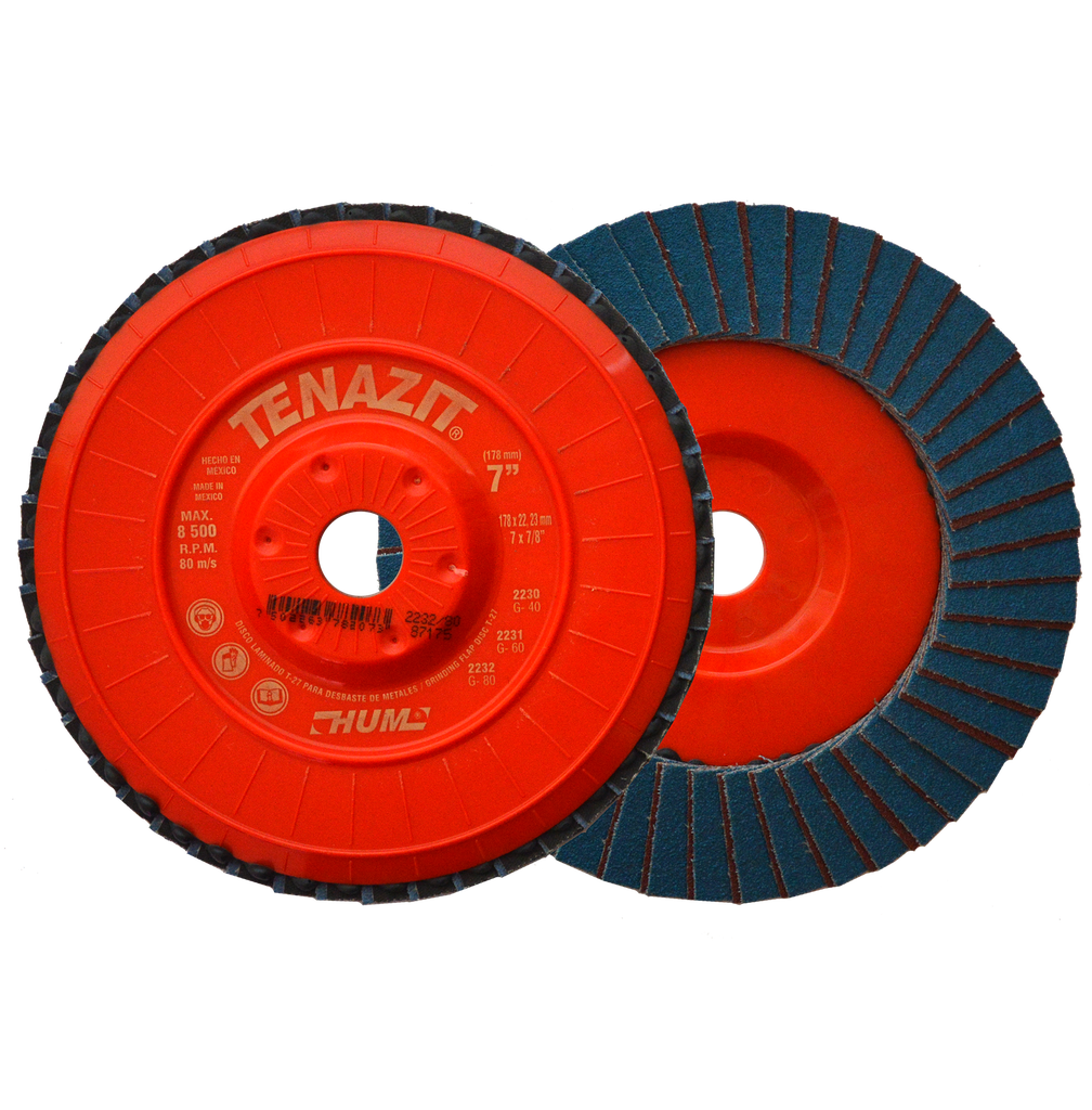 DISCO LAMINADO AUSTROMEX H.U.M. 7" GRANO 60 (2231)(H)