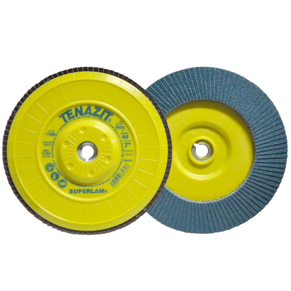 DISCO LAMINADO AUSTROMEX SUPERLAM 7" P/B&D GRANO 60 (1769)(H)