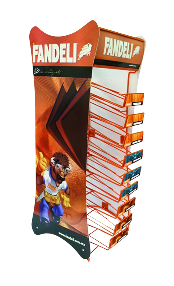 EXHIBIDOR DE LIJAS FANDELI GRATIS