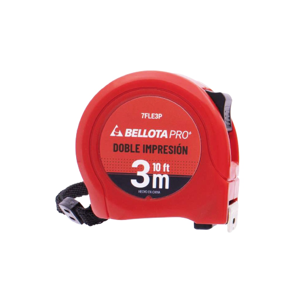 FLEXÓMETRO PRO BELLOTA DOBLE IMPRESIÓN 3M (7FLE3P)(H)