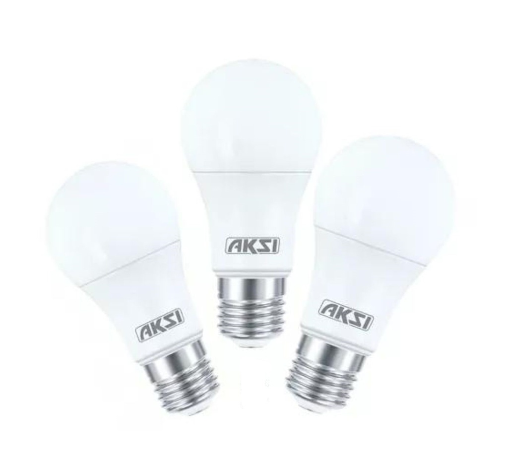 AKSI FOCO LED A19 9W BLANCO C/3PZ (123001)
