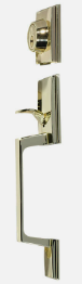GATILLO YALE NÁPOLES LLAVE-LLAVE LATÓN BRILLANTE (MX88371)