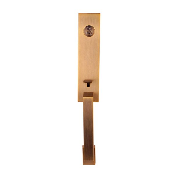 GATILLO YALE PORTOFINO LLAVE-LLAVE BRONCE ANTIGUO (MX89584)